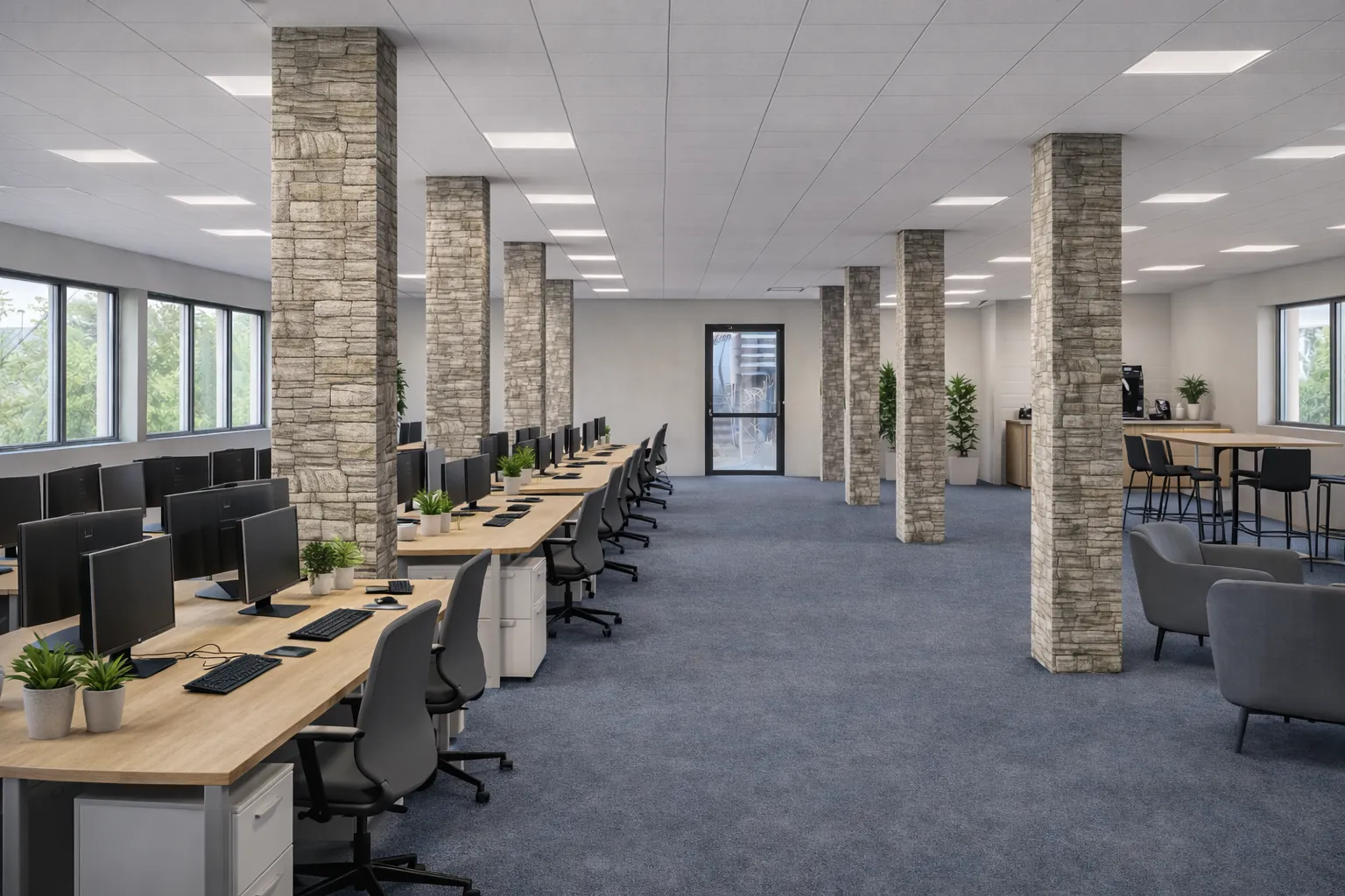 Bureau rénové