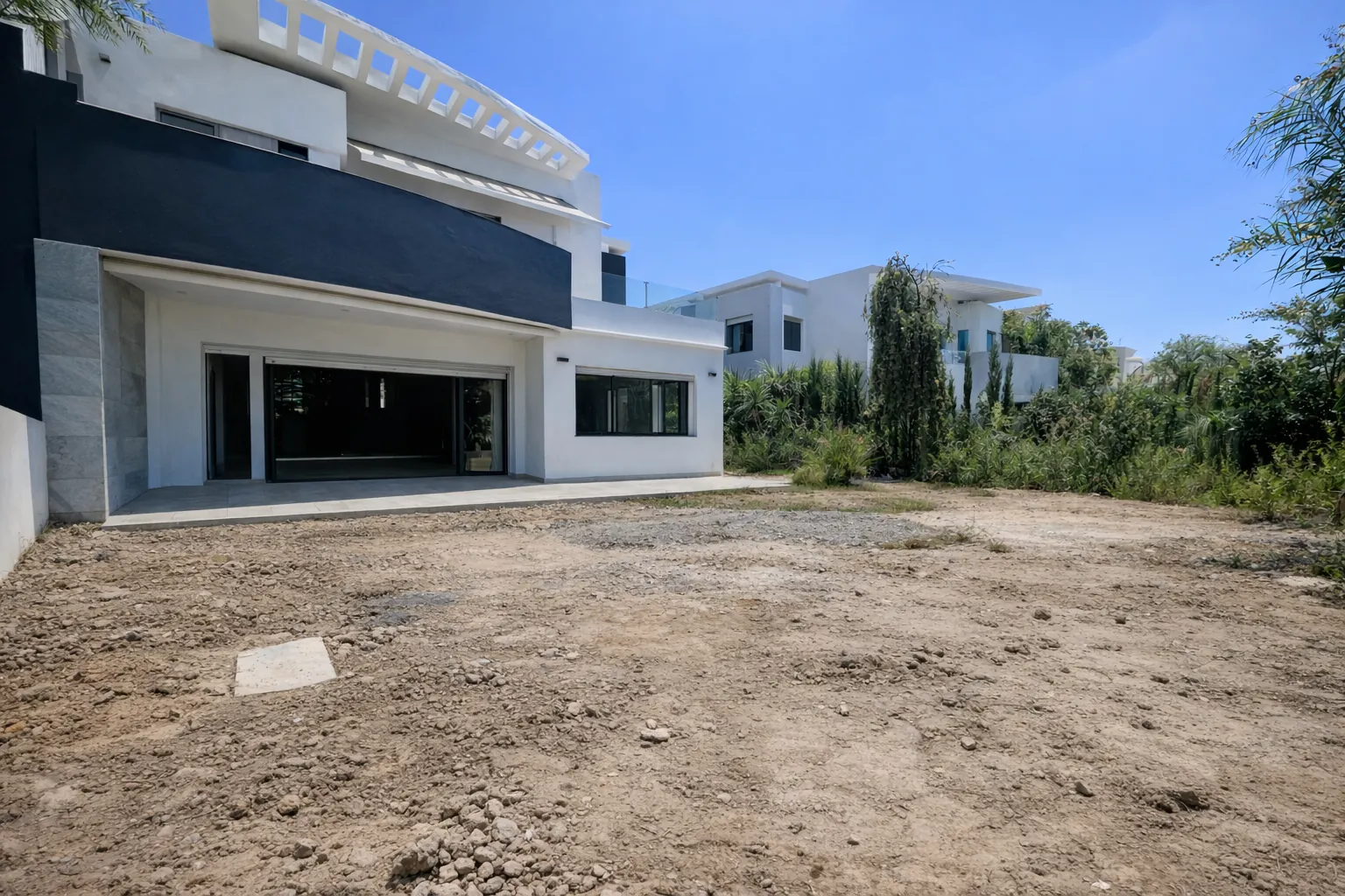 Jardin et piscine modernisés